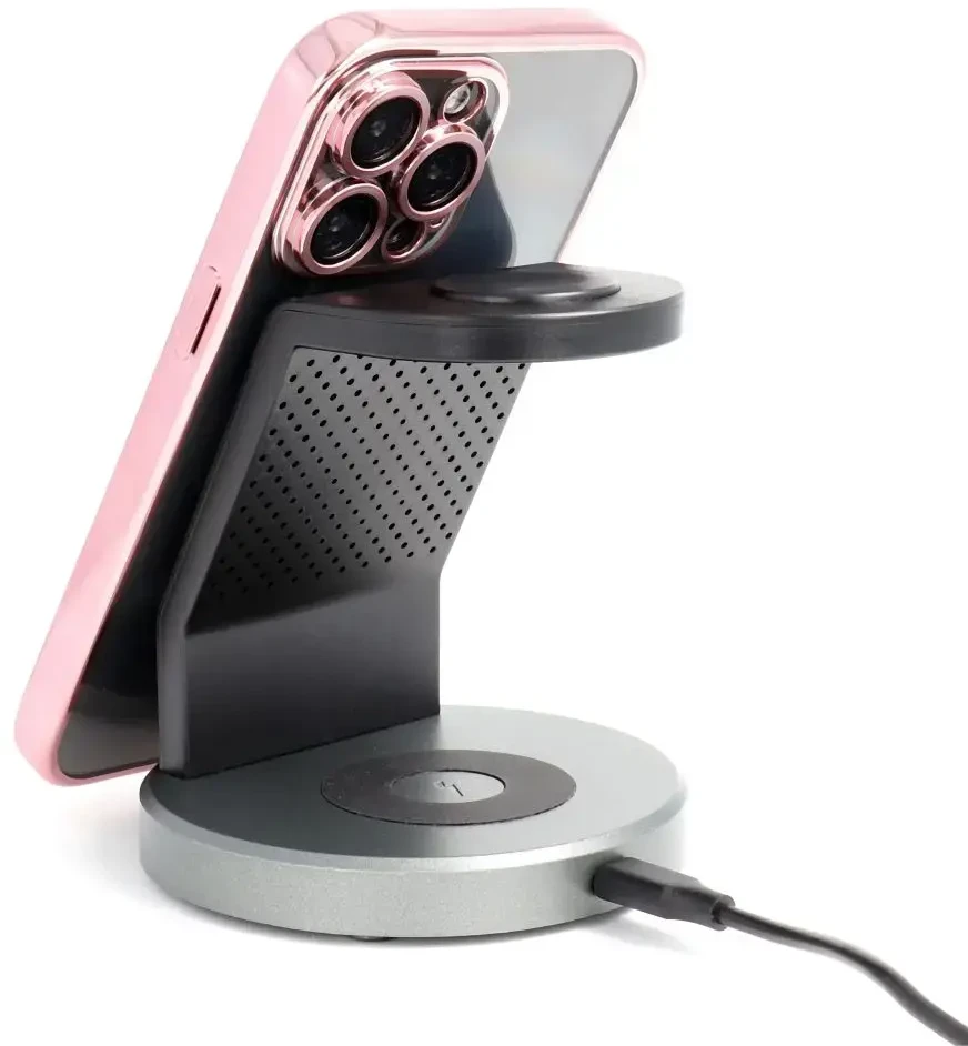 OEM dėklas, skirtas iPhone 13, Electro Mag dėklas, suderinamas su MagSafe, auksinis-rose