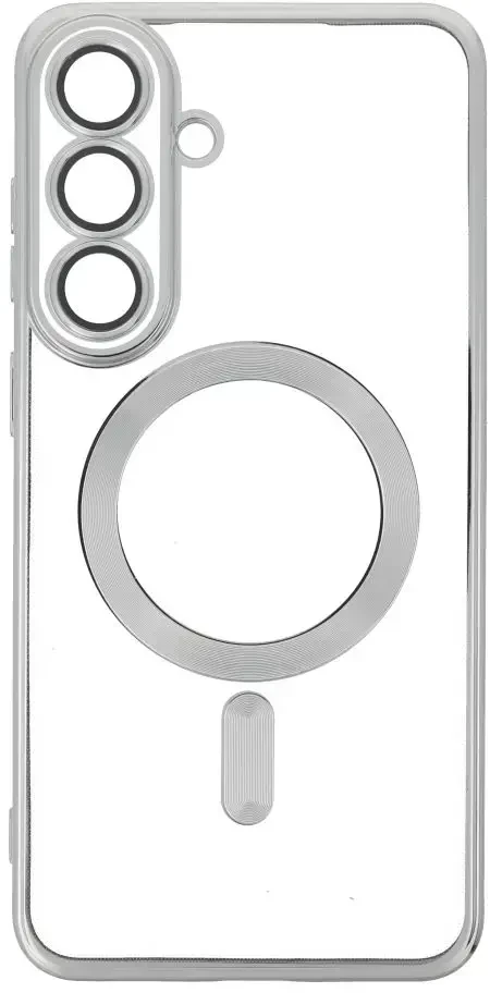 Oem Dėklas na Samsung S26 FE Electro Mag Cover zgodne su MagSafe Sidabrinė