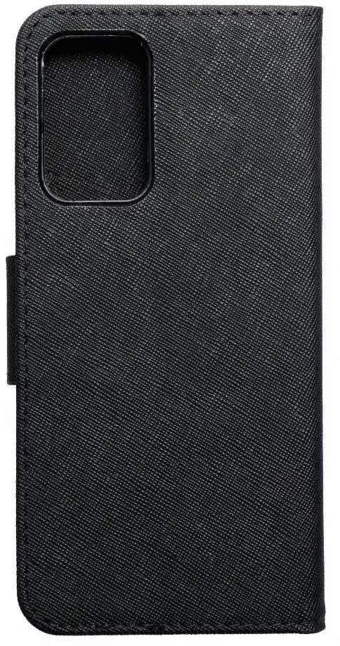 Oem FANCY Book dėklas skirtas Samsung Galaxy A52 LTE / A52 5G / A52S juodos spalvos