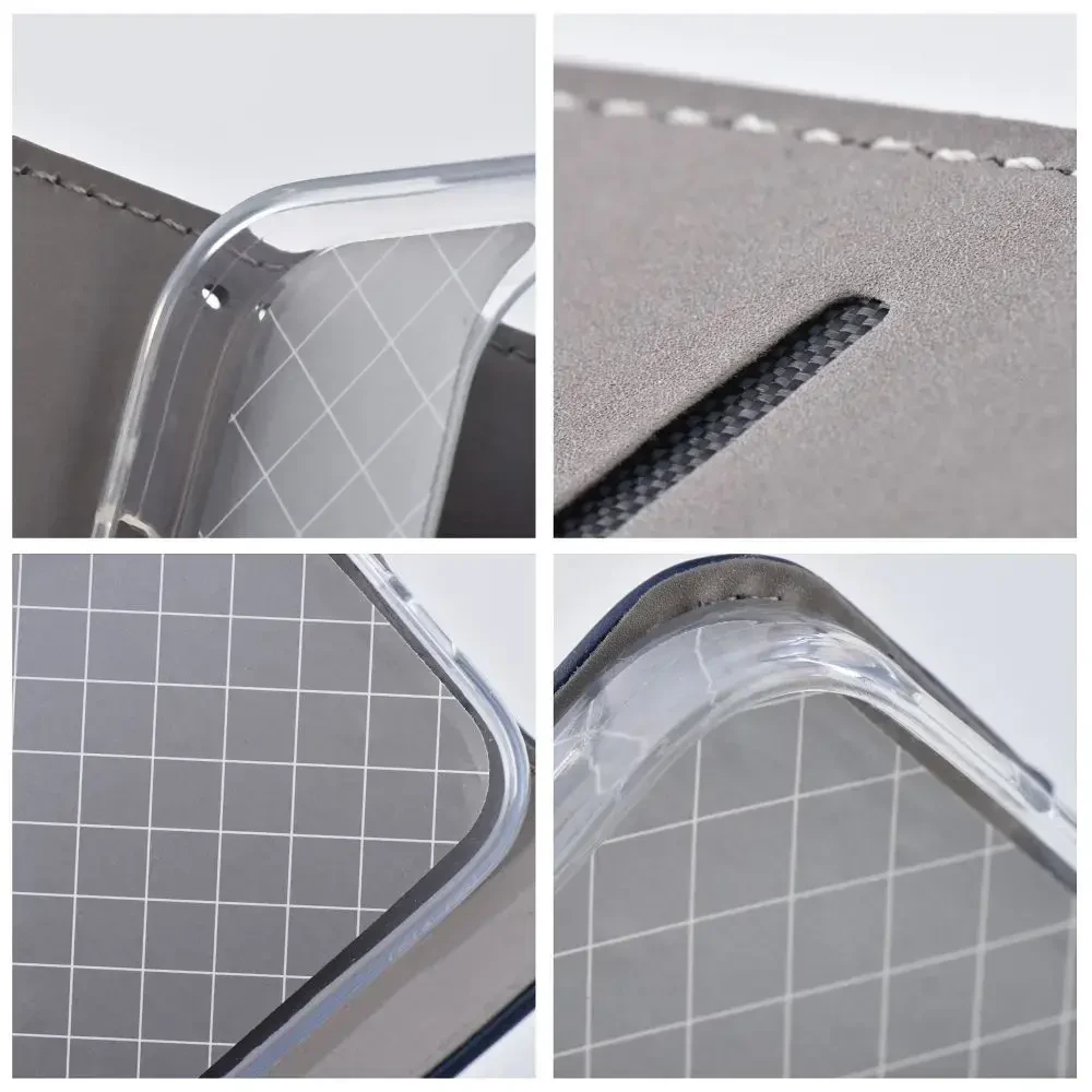 Dėklas Oem Flip case for Oppo Reno 16 PRO 5G Smart Magneto navy mėlynas