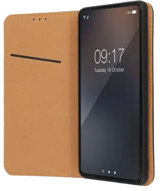 Oem Dėklas su klapką na Xiaomi Redmi NOTE 15 PRO PLUS 5G Smart Pro Book skórzane juoda