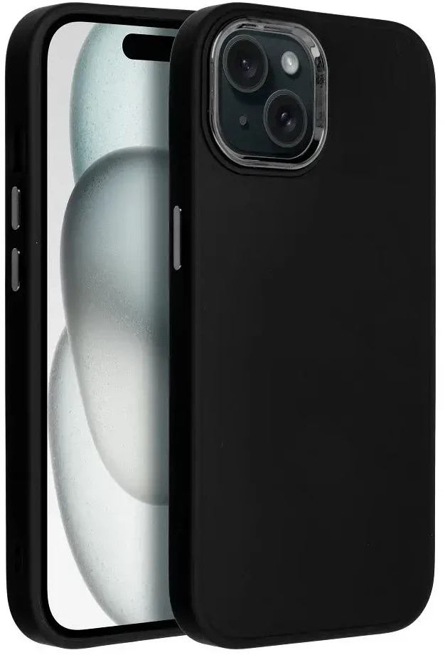 Dėklas Oem Case for iPhone 15 Frame juodas