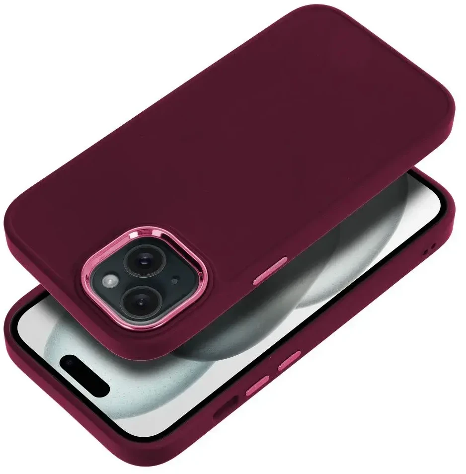 Dėklas Oem Case for iPhone 15 Frame violetinė