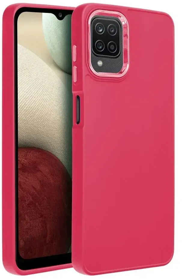 Oem FRAME dėklas skirtas Samsung Galaxy A12 / M12 magenta