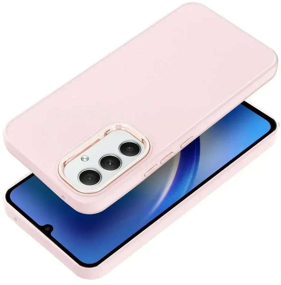 Oem FRAME dėklas skirtas Samsung Galaxy A54 5G powder rožinės spalvos