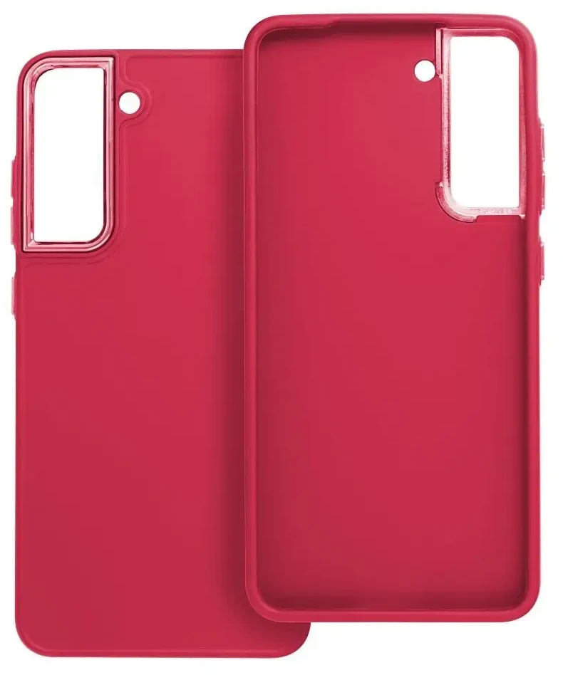 Oem FRAME dėklas skirtas Samsung Galaxy S21 FE magenta