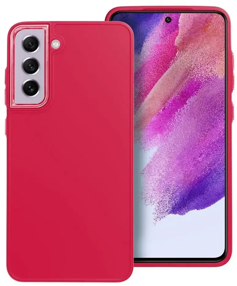 Oem FRAME dėklas skirtas Samsung Galaxy S21 FE magenta