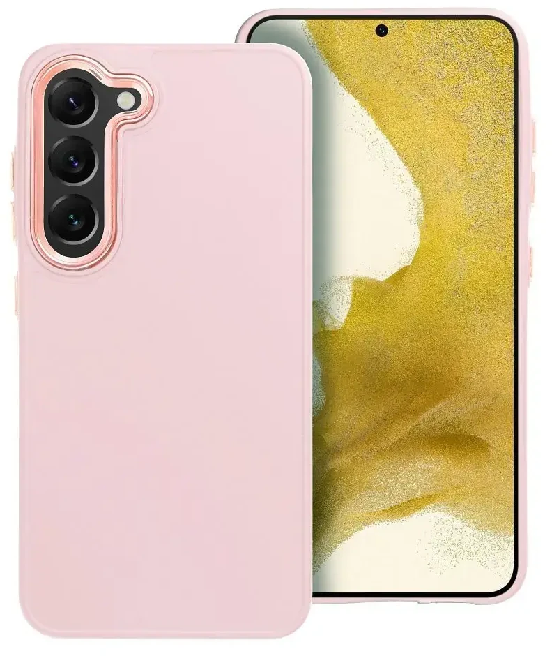 Oem FRAME dėklas skirtas Samsung Galaxy S23 powder rožinės spalvos