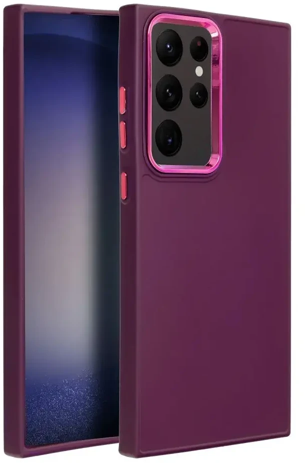 Oem Dėklas na Samsung S23 ULTRA Frame violetinė