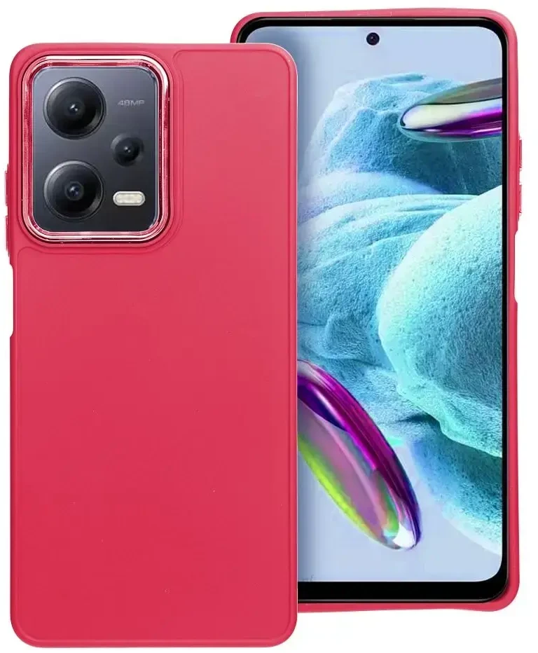 Forcell Oem FRAME Dėklas skirtas Xiaomi Redmi Note 12 Pro 5G magenta