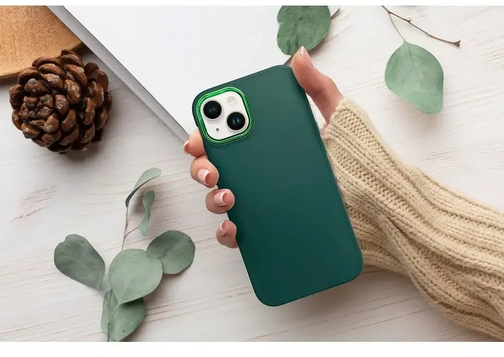 Oem FRAME dėklas skirtas Xiaomi Redmi Note 12 Pro 5G žalios spalvos