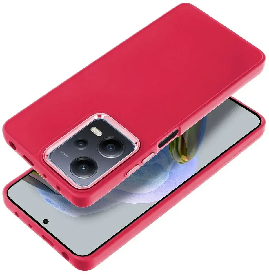 Forcell Oem FRAME Dėklas skirtas Xiaomi Redmi Note 12 Pro 5G magenta