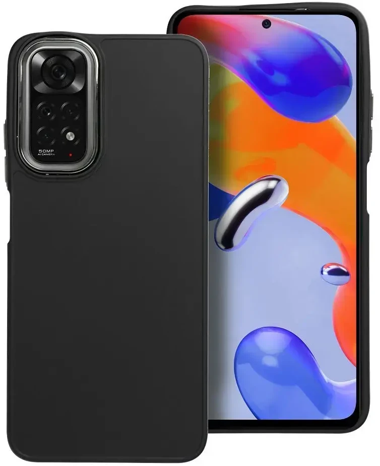 Oem FRAME Dėklas skirtas Xiaomi Redmi Note 11 / 11S juodos spalvos