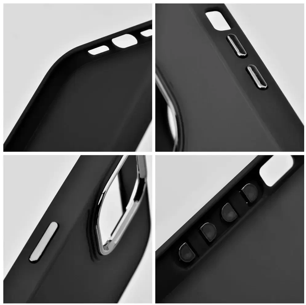 Oem FRAME dėklas skirtas Xiaomi Redmi Note 9S / 9 Pro juodos spalvos