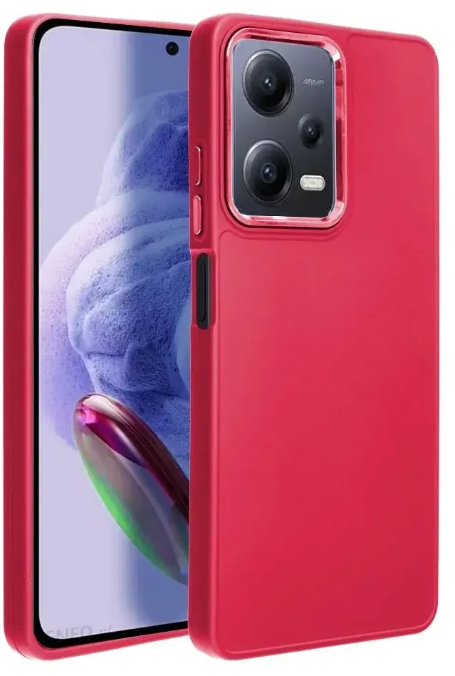 Forcell Oem FRAME Dėklas skirtas Xiaomi Redmi Note 12 Pro 5G magenta