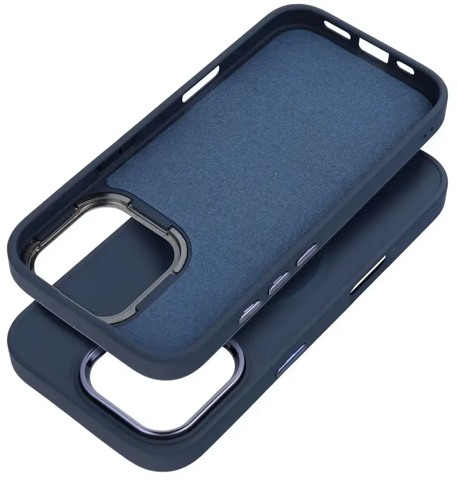OEM dėklas, skirtas iPhone 13 MINI, su rėmeliu, suderinamas su MagSafe, tamsiai mėlynas