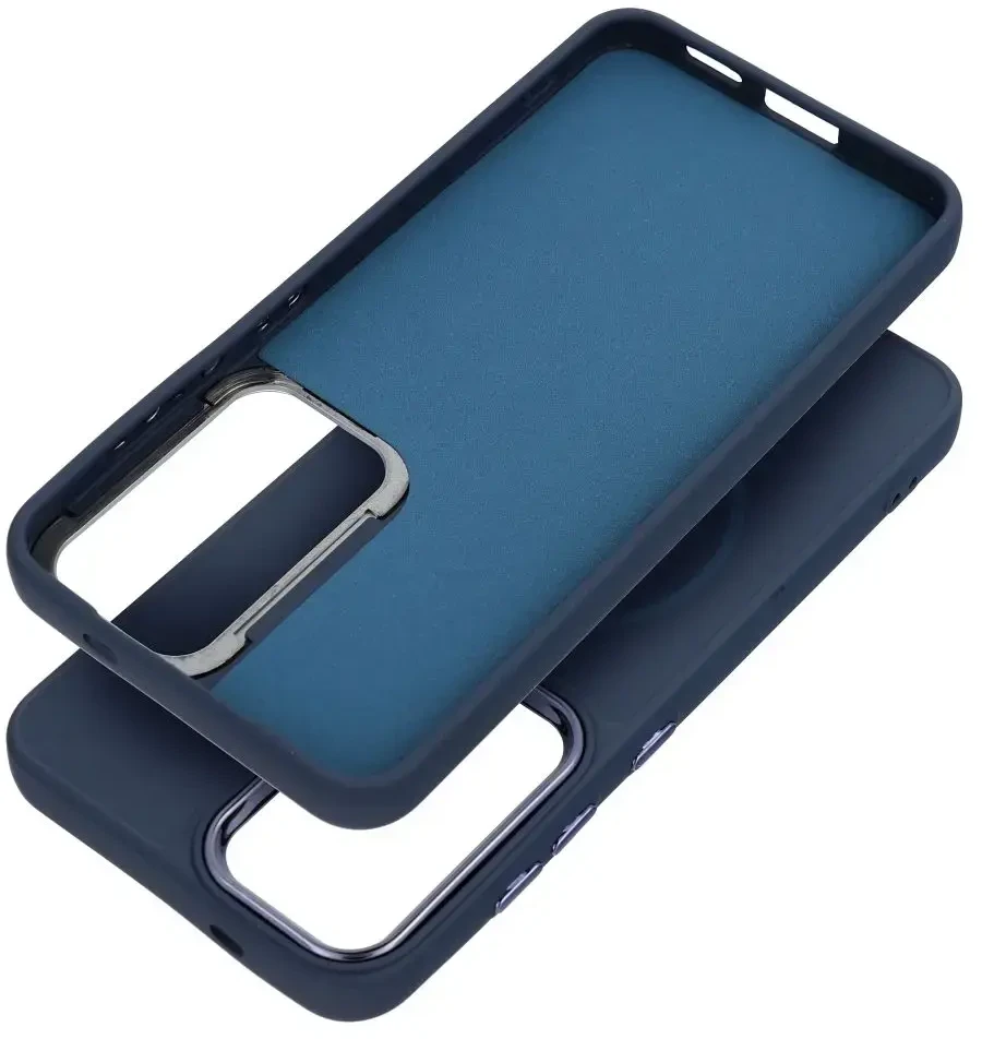 Oem Dėklas na Samsung A27 Frame Mag Cover zgodne su MagSafe tamsiai mėlyna