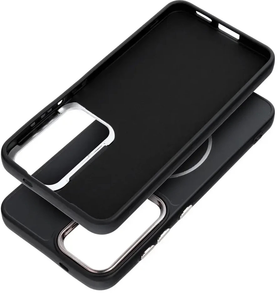 Oem Dėklas na Samsung A27 Frame Mag Cover zgodne su MagSafe juoda