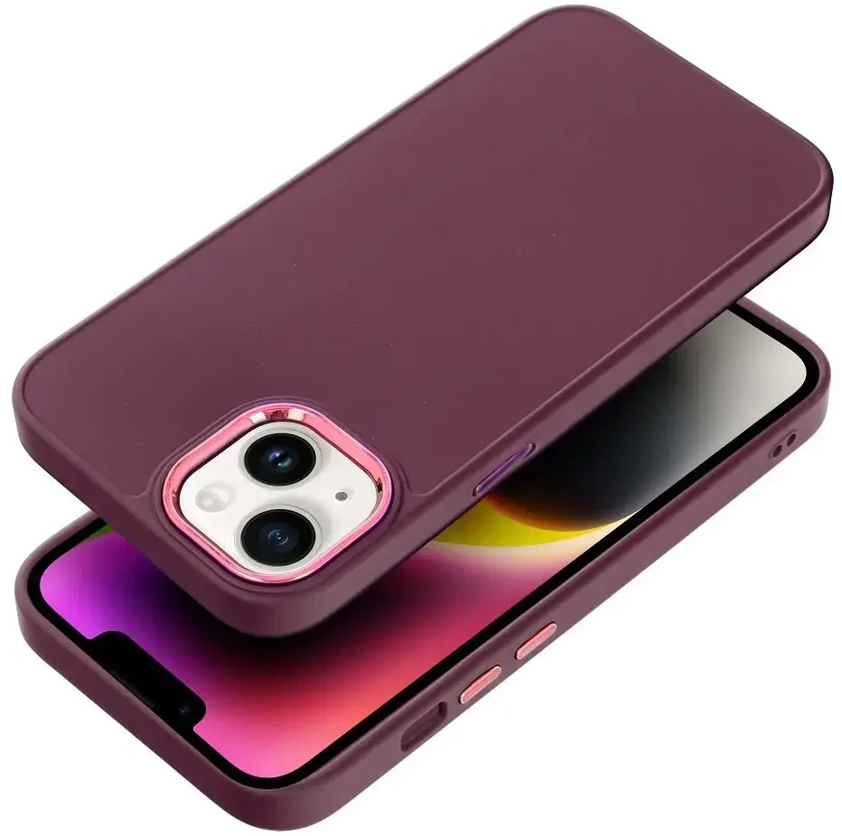 Dėklas Oem Case for iPhone 13 Frame violetinė