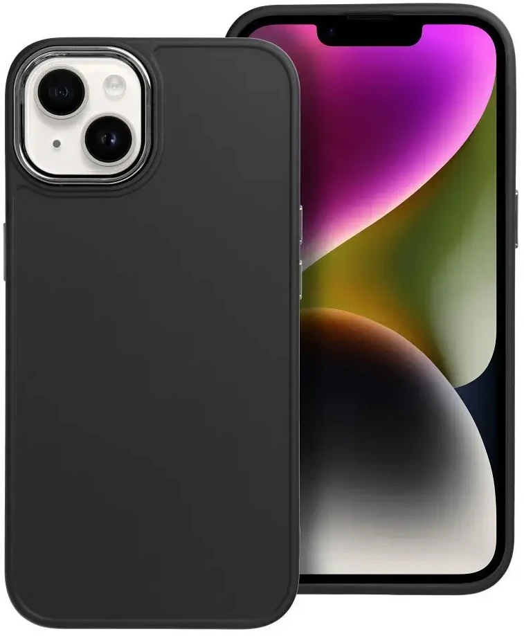 Dėklas Oem Case for iPhone 14 Frame juodas