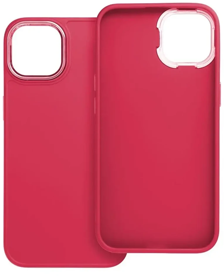 OEM dėklas, skirtas „iPhone 14 Frame“, rausvai raudonas
