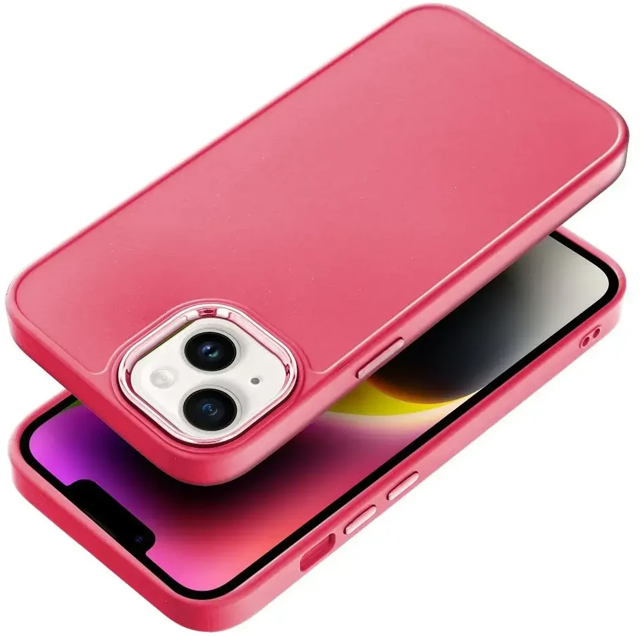 OEM dėklas, skirtas „iPhone 14 Frame“, rausvai raudonas