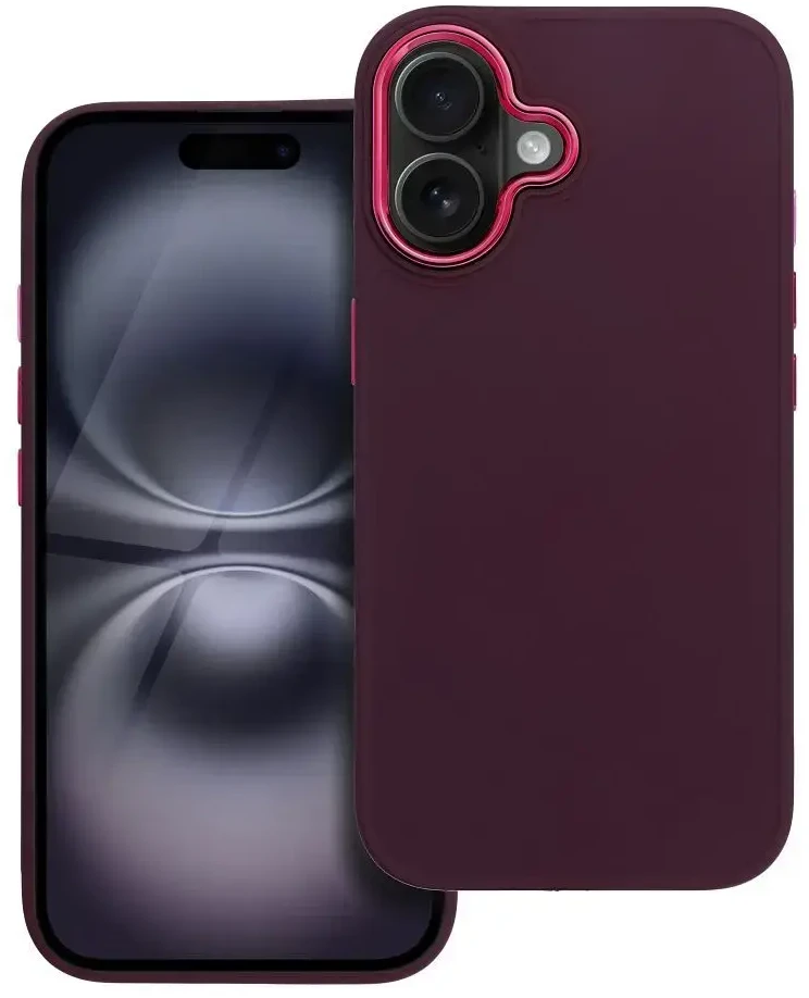 Reach Dėklas FRAME Apple iPhone 16 violetinis