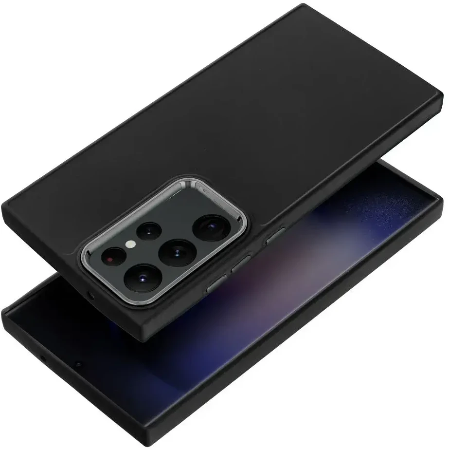 Oem FRAME dėklas skirtas Samsung Galaxy S23 Ultra juodos spalvos