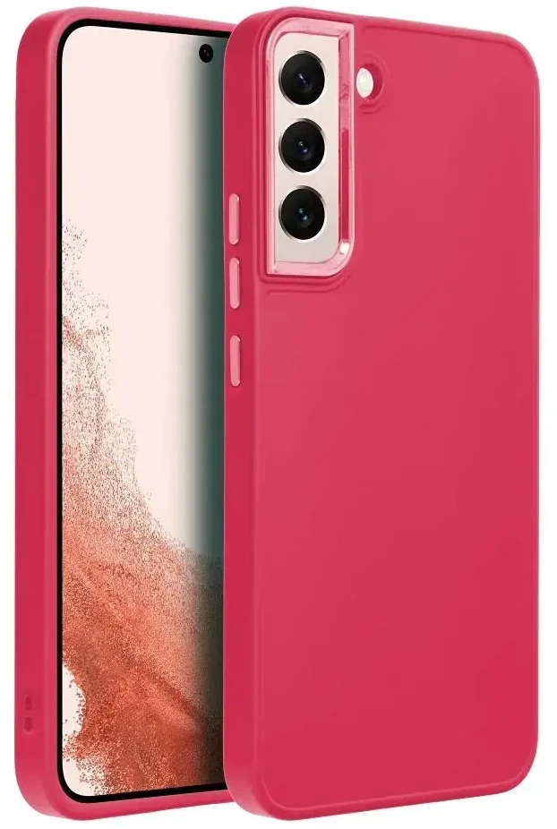 Oem FRAME dėklas skirtas Samsung Galaxy S22 magenta