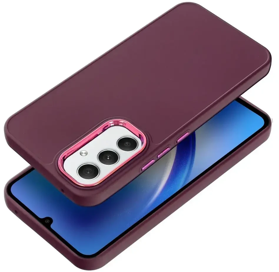Oem FRAME dėklas skirtas Samsung Galaxy A54 5G violetinės spalvos