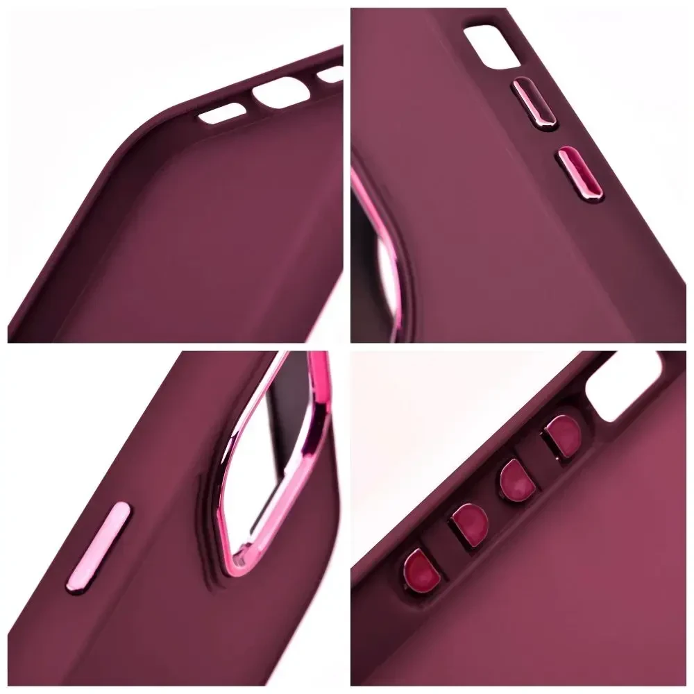 Oem FRAME dėklas skirtas Samsung Galaxy A12 / M12 violetinės spalvos