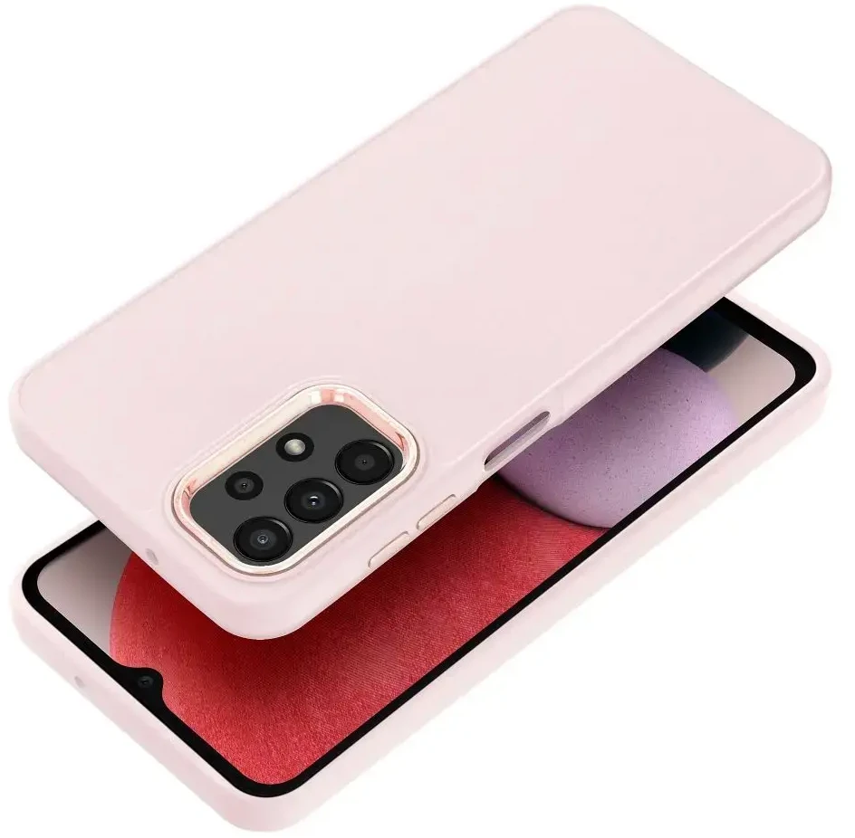 Oem FRAME dėklas skirtas Samsung Galaxy A13 5G / A04S powder rožinės spalvos