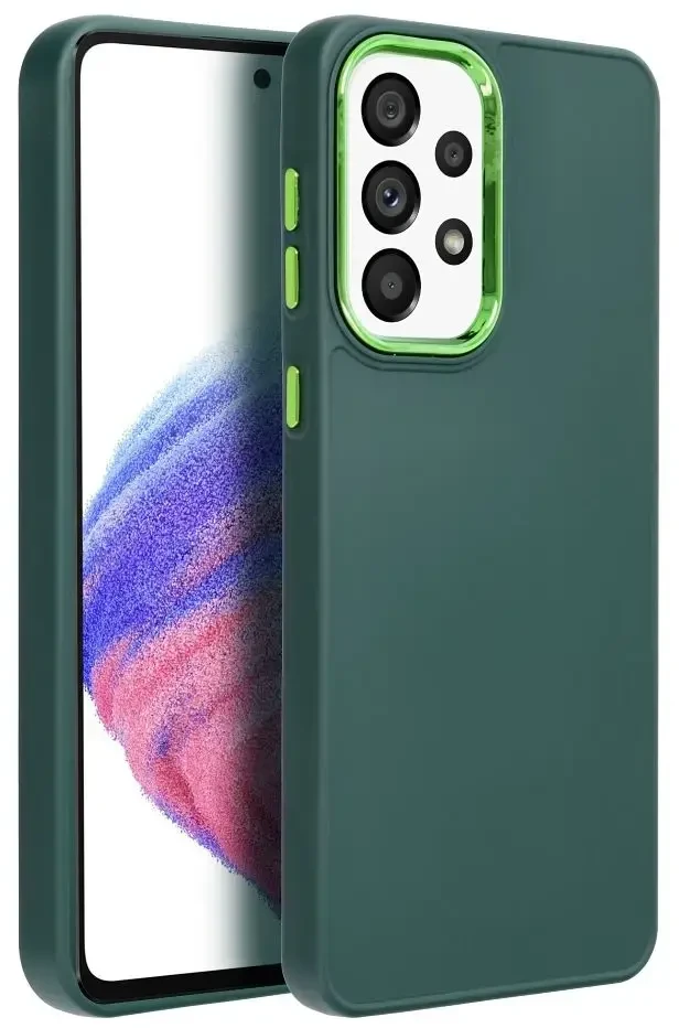 Oem FRAME dėklas skirtas Samsung Galaxy A33 5G žalios spalvos