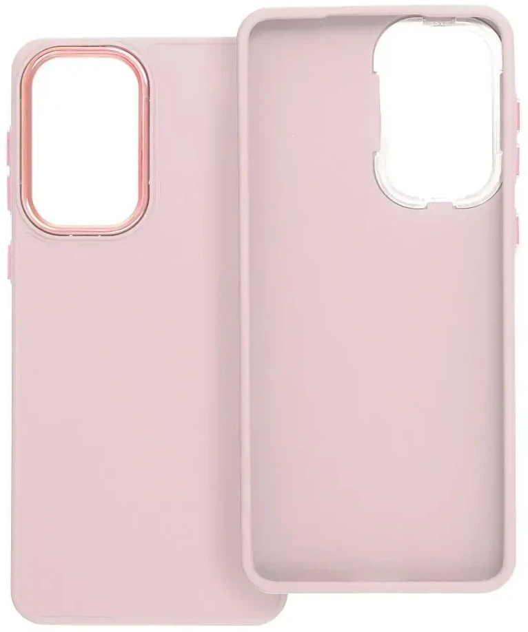 Oem FRAME dėklas skirtas Samsung Galaxy A33 5G powder rožinės spalvos