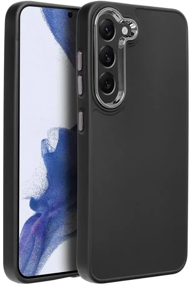 Oem FRAME dėklas skirtas Samsung Galaxy S23 juodos spalvos