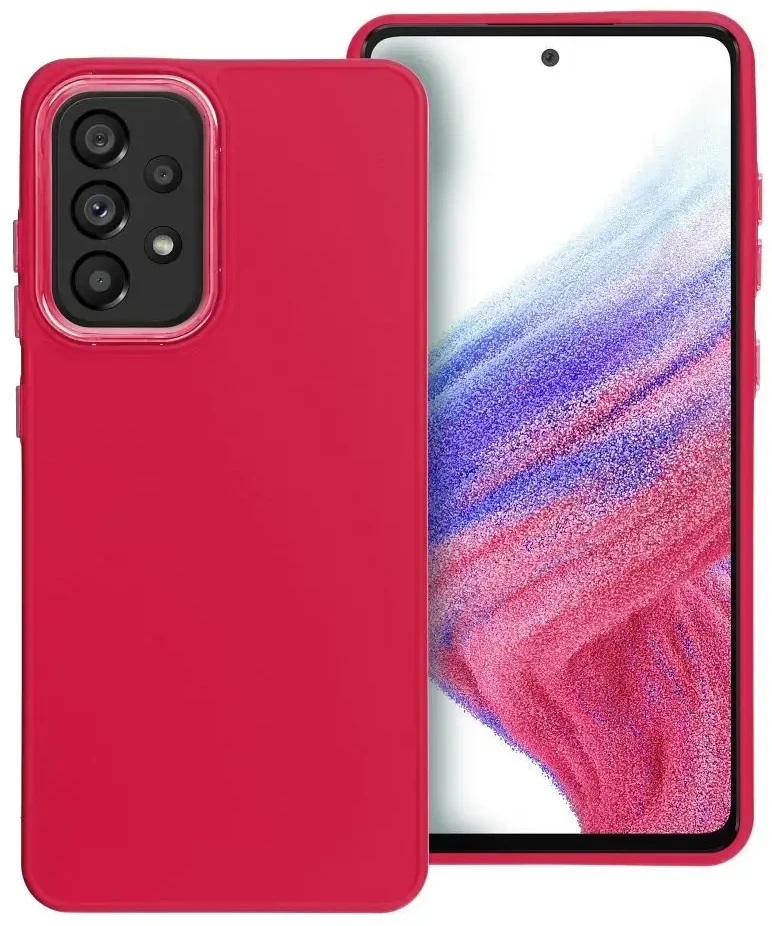 Oem FRAME dėklas skirtas Samsung Galaxy A52 5G / A52 LTE ( 4G ) / A52s 5G magenta