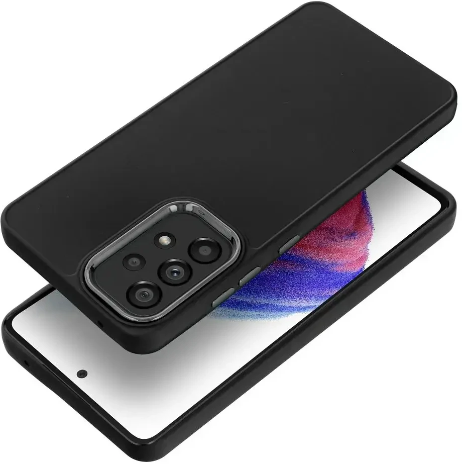 Oem FRAME dėklas skirtas Samsung Galaxy A52 5G / A52 LTE ( 4G ) / A52s 5G juodos spalvos