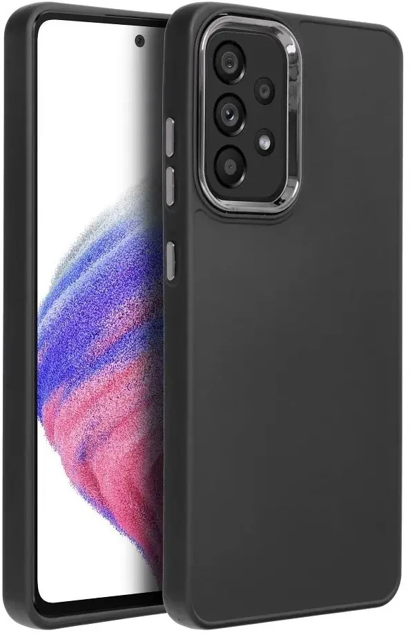 Oem FRAME dėklas skirtas Samsung Galaxy A52 5G / A52 LTE ( 4G ) / A52s 5G juodos spalvos