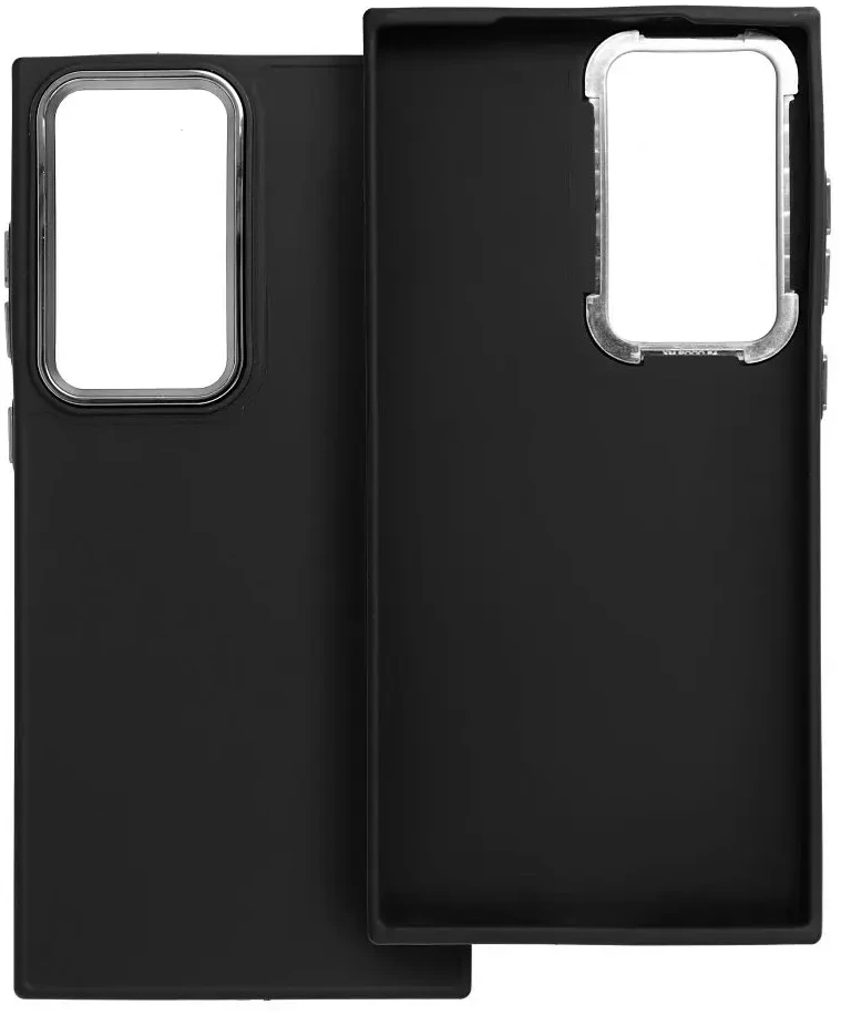 Oem FRAME dėklas skirtas Samsung Galaxy S23 Ultra juodos spalvos