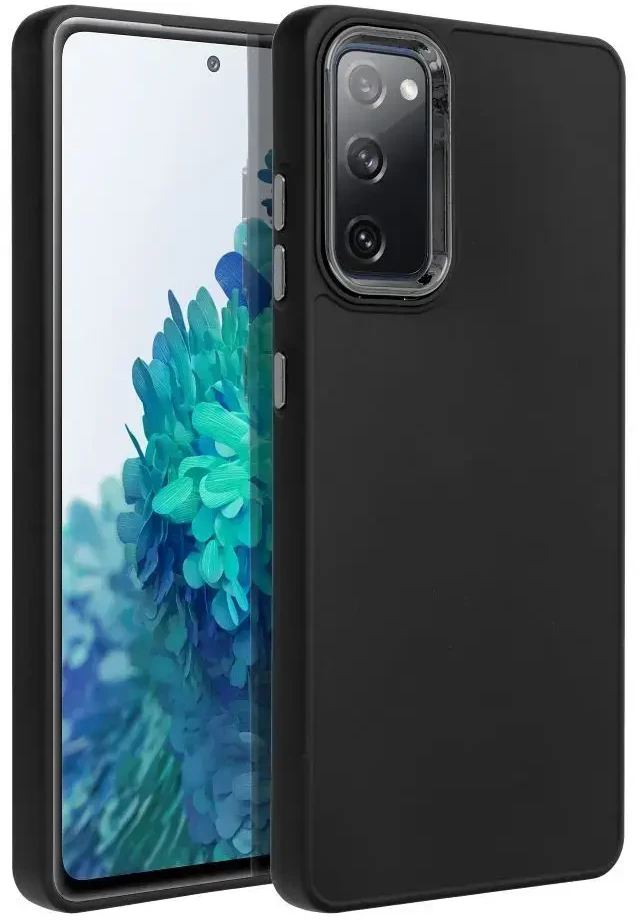 Oem FRAME dėklas skirtas Samsung Galaxy S20 FE / S20 FE 5G juodos spalvos