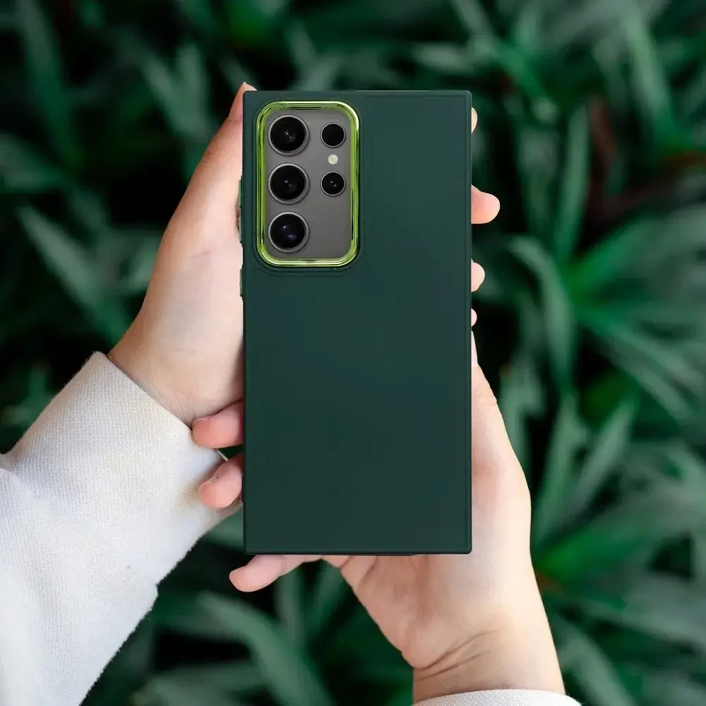 Oem FRAME dėklas skirtas Samsung Galaxy A33 5G žalios spalvos