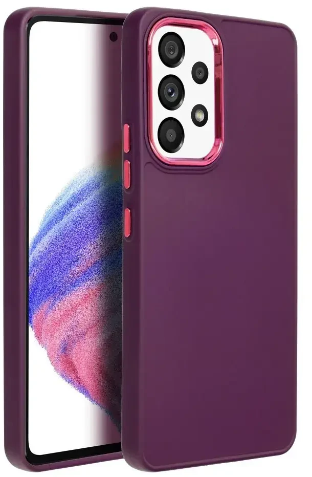Oem FRAME dėklas skirtas Samsung Galaxy A53 5G violetinės spalvos