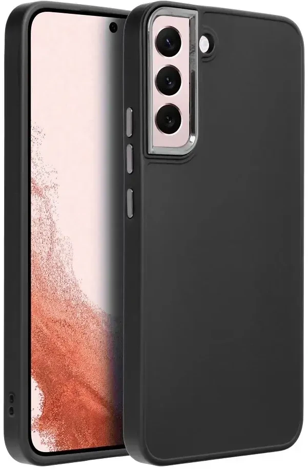 Oem FRAME Dėklas skirtas Samsung Galaxy S22 juodos spalvos