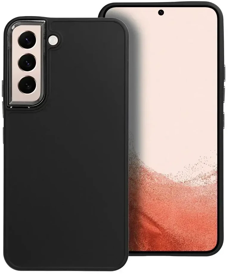 Oem FRAME Dėklas skirtas Samsung Galaxy S22 juodos spalvos