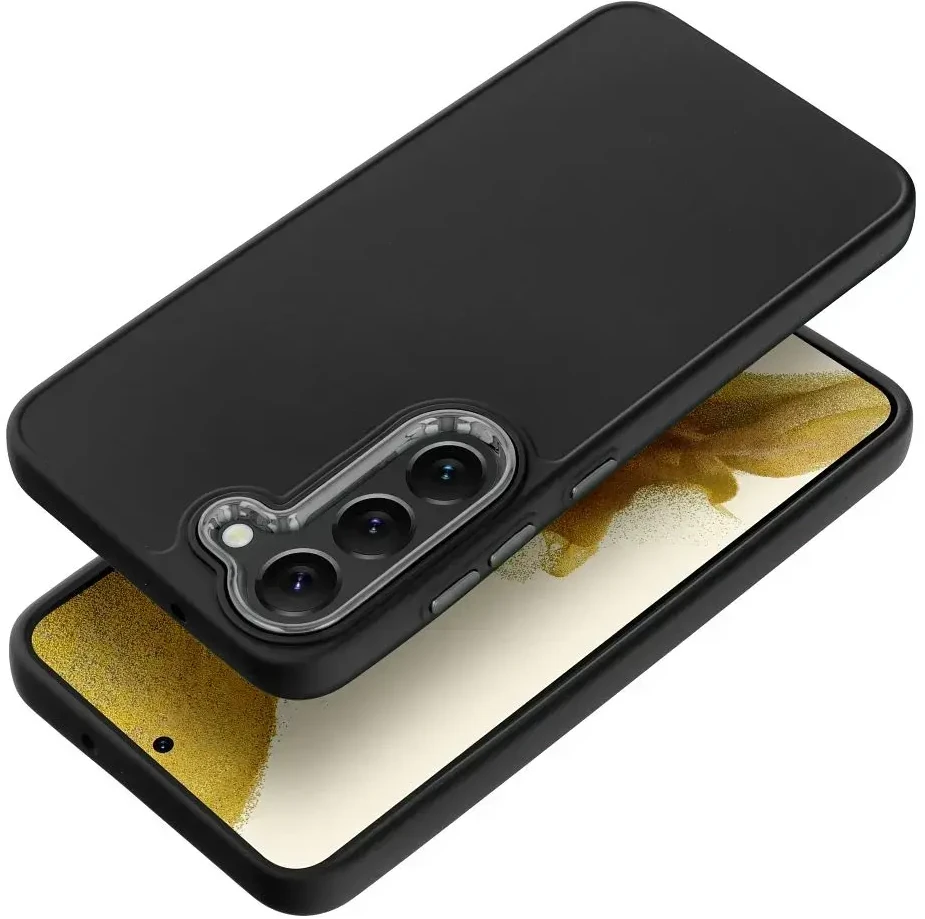 Oem FRAME dėklas skirtas Samsung Galaxy S23 juodos spalvos