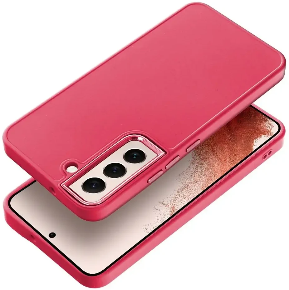 Oem FRAME dėklas skirtas Samsung Galaxy S22 magenta