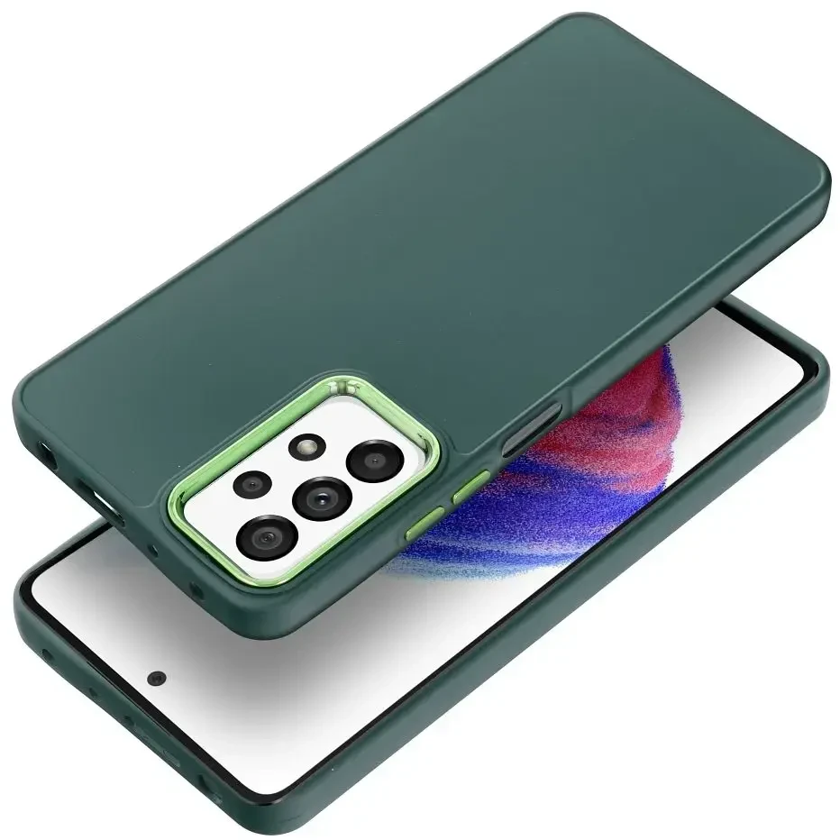 Oem FRAME dėklas skirtas Samsung Galaxy A33 5G žalios spalvos