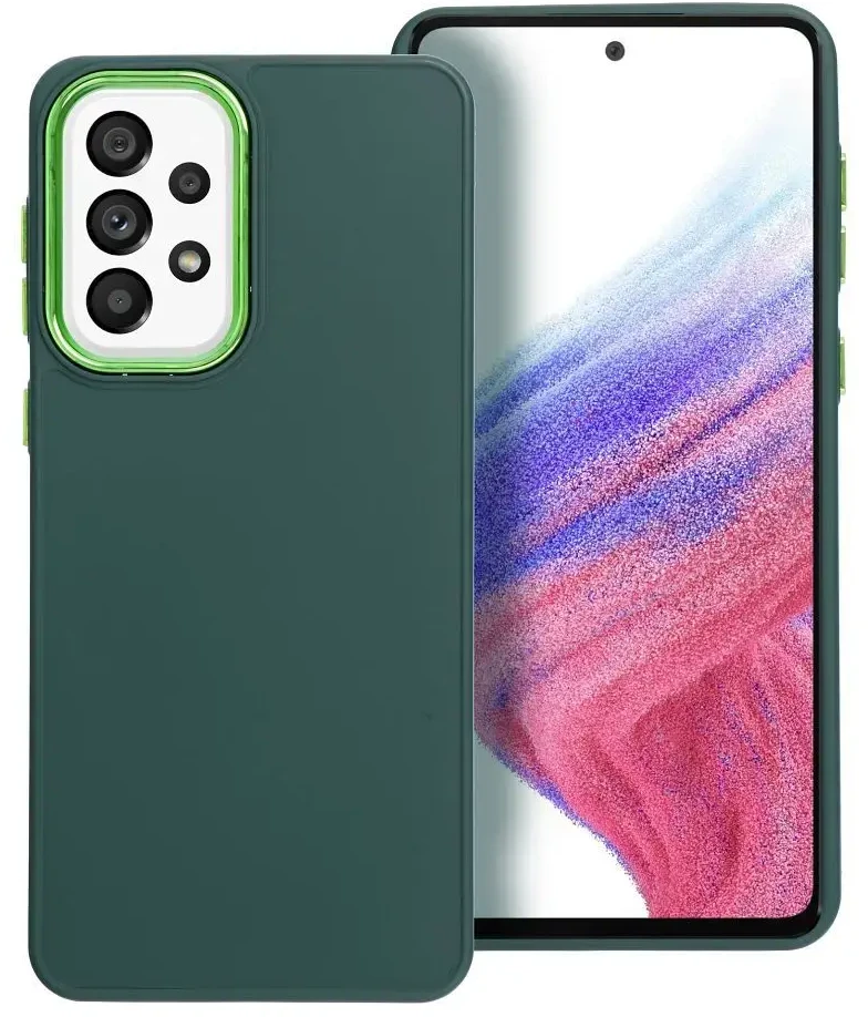 Oem FRAME dėklas skirtas Samsung Galaxy A33 5G žalios spalvos