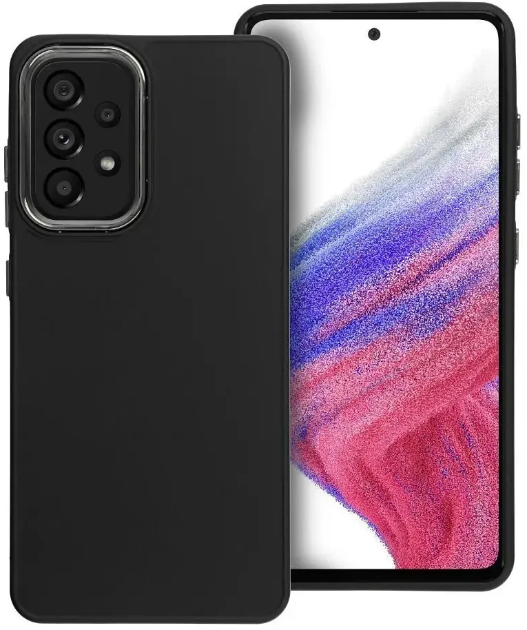 Oem FRAME dėklas skirtas Samsung Galaxy A52 5G / A52 LTE ( 4G ) / A52s 5G juodos spalvos