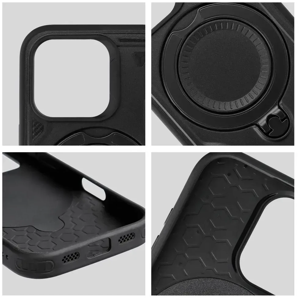 Dėklas Oem Case for iPhone 18 Pro / 17 Pro Frost Armor juodas